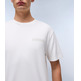 CAMISETA HOMBRE NAPAPIJRI S-VANNI SS 206 WHITE HERON