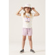 CAMISETA CON NUDOS LATERALES NIÑA GARCIA JEANS