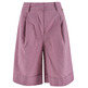 MUJER BERMUDA DONNA IN MISTO LINO CO 0437