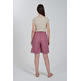 MUJER BERMUDA DONNA IN MISTO LINO CO 0437