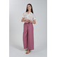 PANTALÓN MUJER YES ZEE PANTALONE DONNA AMPIO CON COUL