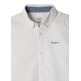 CAMISA POPELÍN NIÑO PEPE JEANS CON LOGO BORDADO