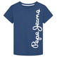 CAMISETA ALGODÓN LOGO VERTICAL NIÑO PEPE JEANS WALDO