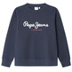 SUDADERA NIÑO PEPE JEANS CON LOGO FIT REGULAR