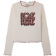 CAMISETA LETRAS ESTAMPADAS NIÑA PEPE JEANS BELOVE