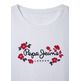 CAMISETA NIÑA PEPE JEANS DETALLES FLORALES