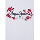 CAMISETA NIÑA PEPE JEANS DETALLES FLORALES