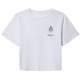 CAMISETA CROPPED NIÑA PEPE JEANS LOGO ESTAMPADO