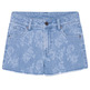 SHORT DENIM ESTAMPADO FLORES NIÑA PEPE JEANS PATTY