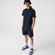 POLO CON FRANJAS ESTAMPADAS HOMBRE LACOSTE