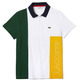POLO EN ALGODÓN STRETCH CON DISEÑO COLOR BLOCK HOMBRE LACOSTE