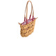 BOLSO DE RAFIA MUJER PEPE JEANS CON DETALLES FLORALES