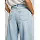 VAQUERO ANCHO MUJER PEPE JEANS CON TACHUELAS TIRO MEDIO