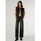VAQUERO MUJER PEPE JEANS WIDE LEG HW ARCHIVE BLK