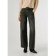 VAQUERO MUJER PEPE JEANS WIDE LEG HW ARCHIVE BLK
