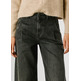 VAQUERO MUJER PEPE JEANS WIDE LEG HW ARCHIVE BLK