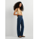 VAQUERO MUJER  PEPE JEANS EDEN HW STRAIGHT DARK STONEWAS