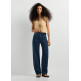 VAQUERO MUJER  PEPE JEANS EDEN HW STRAIGHT DARK STONEWAS