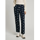 PANTALÓN CHINO MUJER PEPE JEANS CON FLORES BORDADAS
