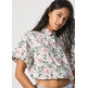 CAMISA CROP ESTAMPADO FLORAL PEPE JEANS LAVINIA