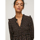 BLUSA EN NIDO DE ABEJA MUJER PEPE JEANS NANY