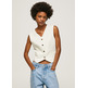 CHALECO TEJIDO COMBINADO MUJER PEPE JEANS ADITI