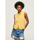 CAMISA MANGA SISA DETALLES CALADOS MUJER PEPE JEANS ERIS