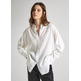 CAMISA ALGODÓN Y LINO FIT RELAXED MUJER PEPE JEANS