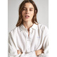 CAMISA ALGODÓN Y LINO FIT RELAXED MUJER PEPE JEANS