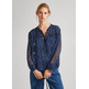 BLUSA CHIFÓN CON DETALLES FLORALES MUJER PEPE JEANS