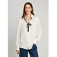 CAMISA SATÉN MUJER PEPE JEANS LAZO TERCIOPELO