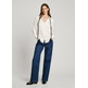 CAMISA SATÉN MUJER PEPE JEANS LAZO TERCIOPELO