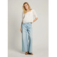 BLUSA VOILE MUJER PEPE JEANS DETALLES BORDADOS