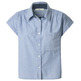 CAMISA DE RAYAS MUJER PEPE JEANS MARGA CORTA