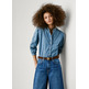 POLO MUJER  PEPE JEANS REGULAR DENIM BLOUSE
