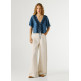 BLUSA FLUIDA MUJER PEPE JEANS CON DETALLES BORDADOS