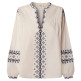 BLUSA MUJER PEPE JEANS CON DETALLES BORDADOS
