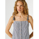 TOP TIRANTES MUJER PEPE JEANS DE RAYAS