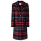 ABRIGO LARGO DE CUADROS MUJER PEPE JEANS AILEEN