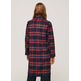ABRIGO LARGO DE CUADROS MUJER PEPE JEANS AILEEN