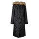 ABRIGO LARGO CON CAPUCHA CON PELO MUJER PEPE JEANS ANDREAH
