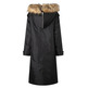 ABRIGO LARGO CON CAPUCHA CON PELO MUJER PEPE JEANS ANDREAH