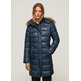 ABRIGO ACOLCHADO CON CAPUCHA DESMONTABLE MUJER PEPE JEANS ANJA