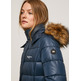 ABRIGO ACOLCHADO CON CAPUCHA DESMONTABLE MUJER PEPE JEANS ANJA