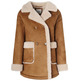ABRIGO ANTE CON FORRO BORREGUITO MUJER PEPE JEANS ROSE
