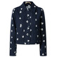 CAZADORA MUJER PEPE JEANS CON FLORES BORDADAS