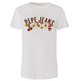 CAMISETA LOGO FLORAL MUJER PEPE JEANS ROSEMERY