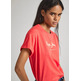 CAMISETA LOGO ESTAMPADO FIT BOXY MUJER PEPE JEANS