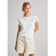 CAMISETA LOGO ESTAMPADO FIT SLIM MUJER PEPE JEANS