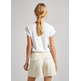 CAMISETA LOGO ESTAMPADO FIT SLIM MUJER PEPE JEANS